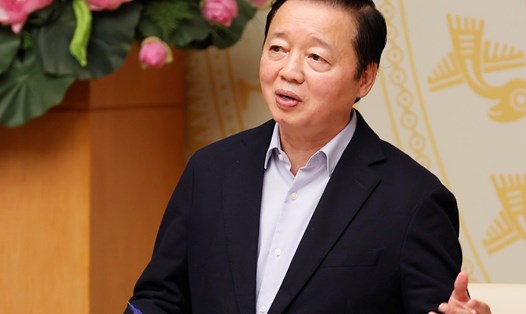 Phó Thủ tướng Chính phủ Trần Hồng Hà phát biểu chỉ đạo cuộc họp. Ảnh: Phạm Đông
