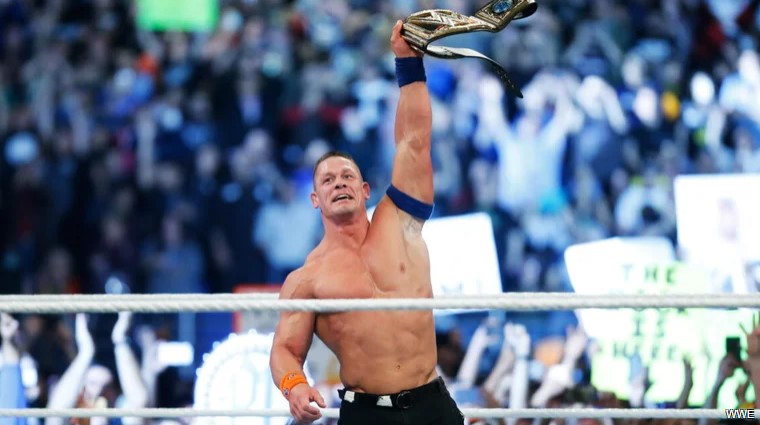 John Cena là huyền thoại của WWE. Ảnh: WWE