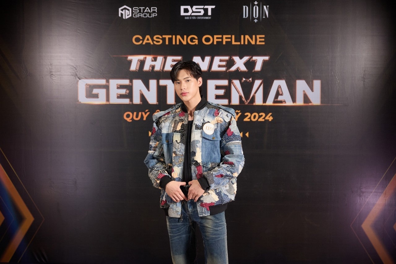 Nông Thanh Tùng, thí sinh được Hương Giang khen tại vòng sơ khảo "Quý ông hoàn mỹ 2024". Ảnh: BTC