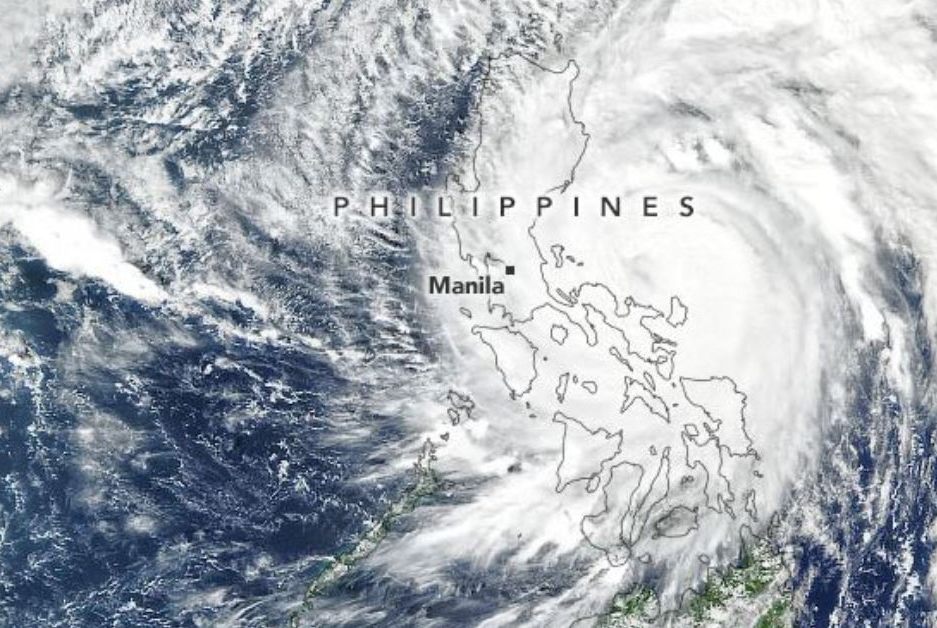 Trong tháng 3 dự kiến có 1 hoặc không có cơn bão nào đi vào Philippines. Ảnh: PASAGA