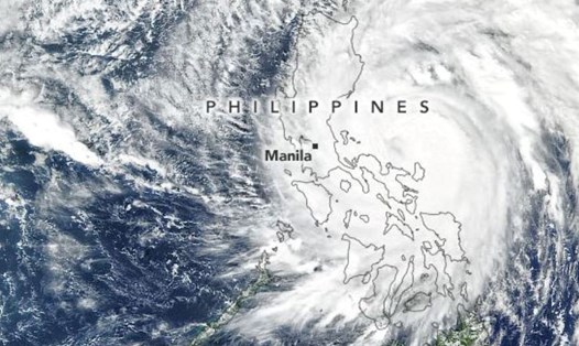 Trong tháng 3 dự kiến có 1 hoặc không có cơn bão nào đi vào Philippines. Ảnh: PASAGA