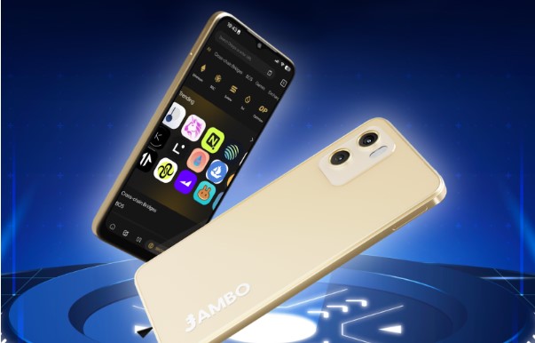 Ứng dụng Coin98 Super Wallet được cài mặc định trên JamboPhone. Ảnh: Ninety Eight