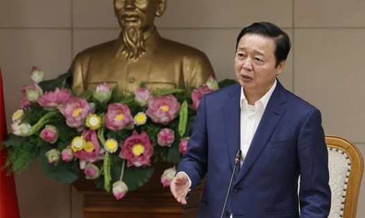 Phó Thủ tướng Chính phủ Trần Hồng Hà phát biểu chỉ đạo. Ảnh: Văn Điệp