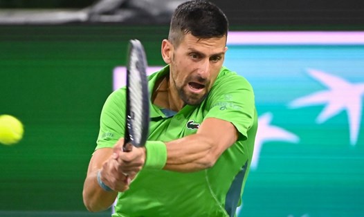 Novak Djokovic sớm chia tay giải Indian Wells 2024. Ảnh: BNP Paribas Open