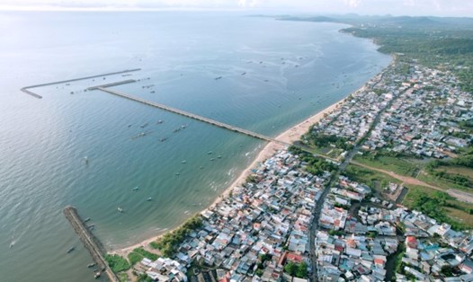Cảng hành khách Qquốc tế Phú Quốc dự kiến mở cảng vào ngày 25.3 tới đây. Ảnh: Xuân Nhi