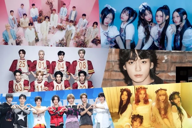 Các nghệ sĩ K-pop chiến thắng Giải thưởng Đĩa vàng Nhật Bản. Ảnh: AllKPop.
