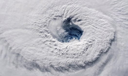 Bão Florence ở Đại Tây Dương năm 2008. Ảnh: NASA