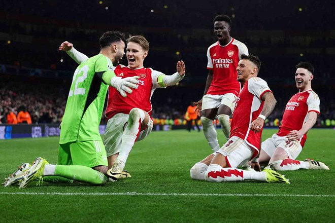 Arsenal's 14-year drought in the Champions League has been resolved