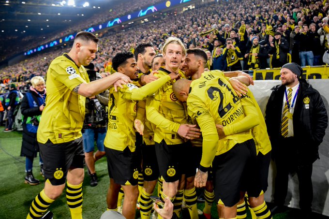 Dortmund là đại diện thứ hai của Đức vào tứ kết UEFA Champions League. Ảnh: Borussia Dortmund
