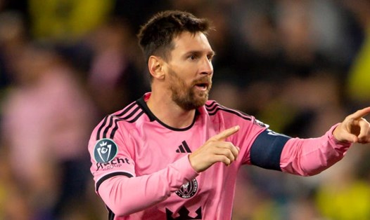 Lionel Messi ghi bàn nhưng vẫn chưa bình phục chấn thương. Ảnh: MLS
