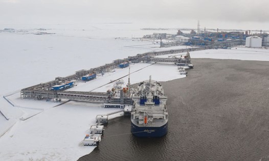 Dự án LNG ở Yamal, Nga. Ảnh: Novatek