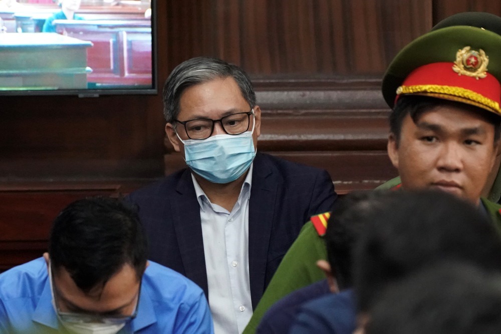 Bị cáo Nguyễn Cao Trí tại tòa. Ảnh: Anh Tú