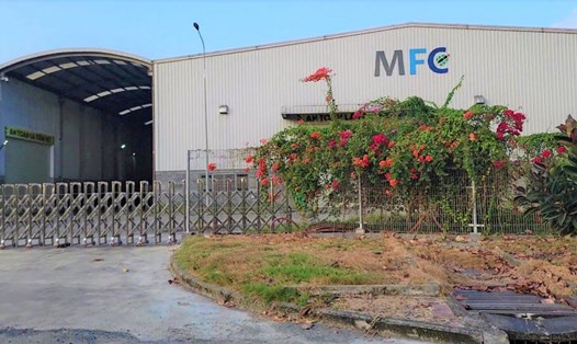Chi nhánh MFC Sa Đéc - Công ty Cổ phần Tập đoàn MFC nợ lương, BHXH của công nhân với tổng số tiền khoảng 2,2 tỉ đồng. Ảnh: Phong Linh