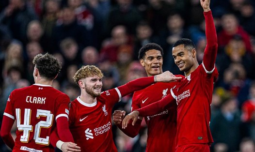 Liverpool giành vé vào vòng tứ kết Europa League 2023-2024. Ảnh: Liverpool FC