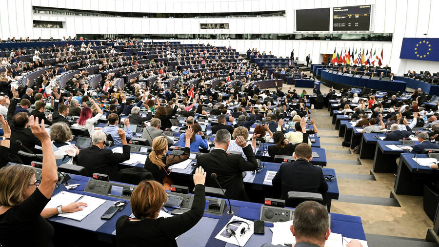 Một phiên họp của Nghị viện châu Âu. Ảnh: EP