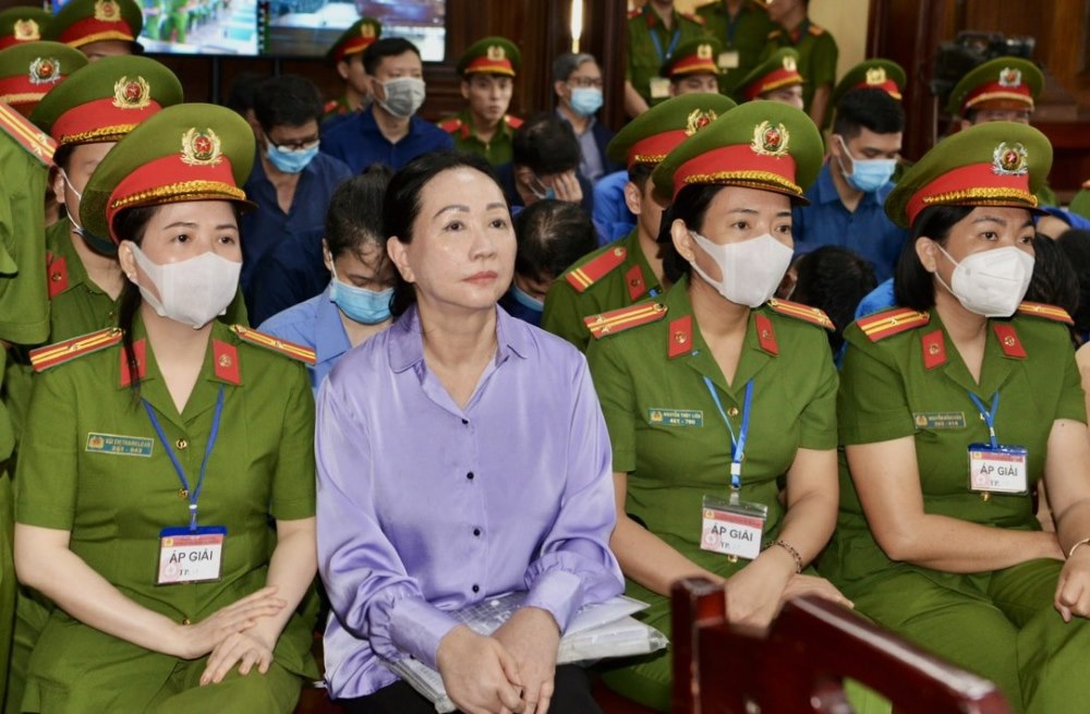 Vụ án Trương Mỹ Lan - Vạn Thịnh Phát có 86 bị cáo. Ảnh: Anh Tú