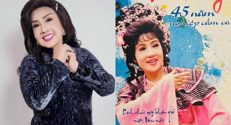 Nghệ sĩ Lệ Thuỷ chia sẻ kỉ niệm liveshow 45 theo đuổi sự nghiệp ca hát của mình. Ảnh: NSCC.