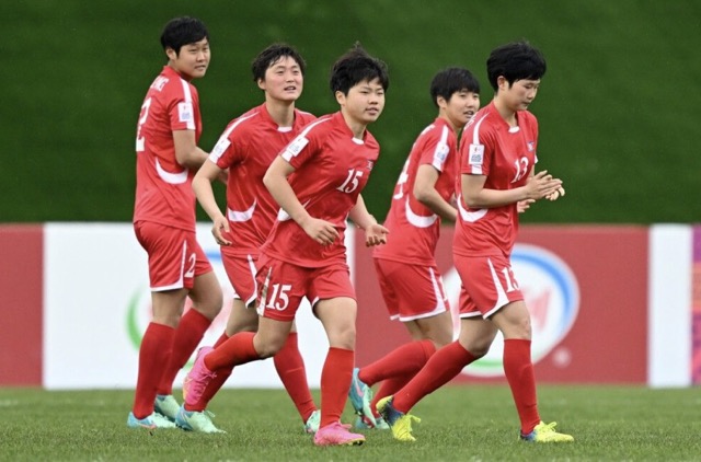 Tuyển U20 nữ CHDCND Triều Tiên. Ảnh: AFC