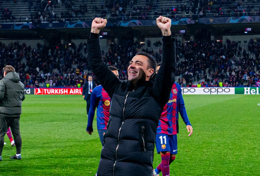 Huấn luyện viên Xavi Hernandez của Barca. Ảnh: FC Barcelona
