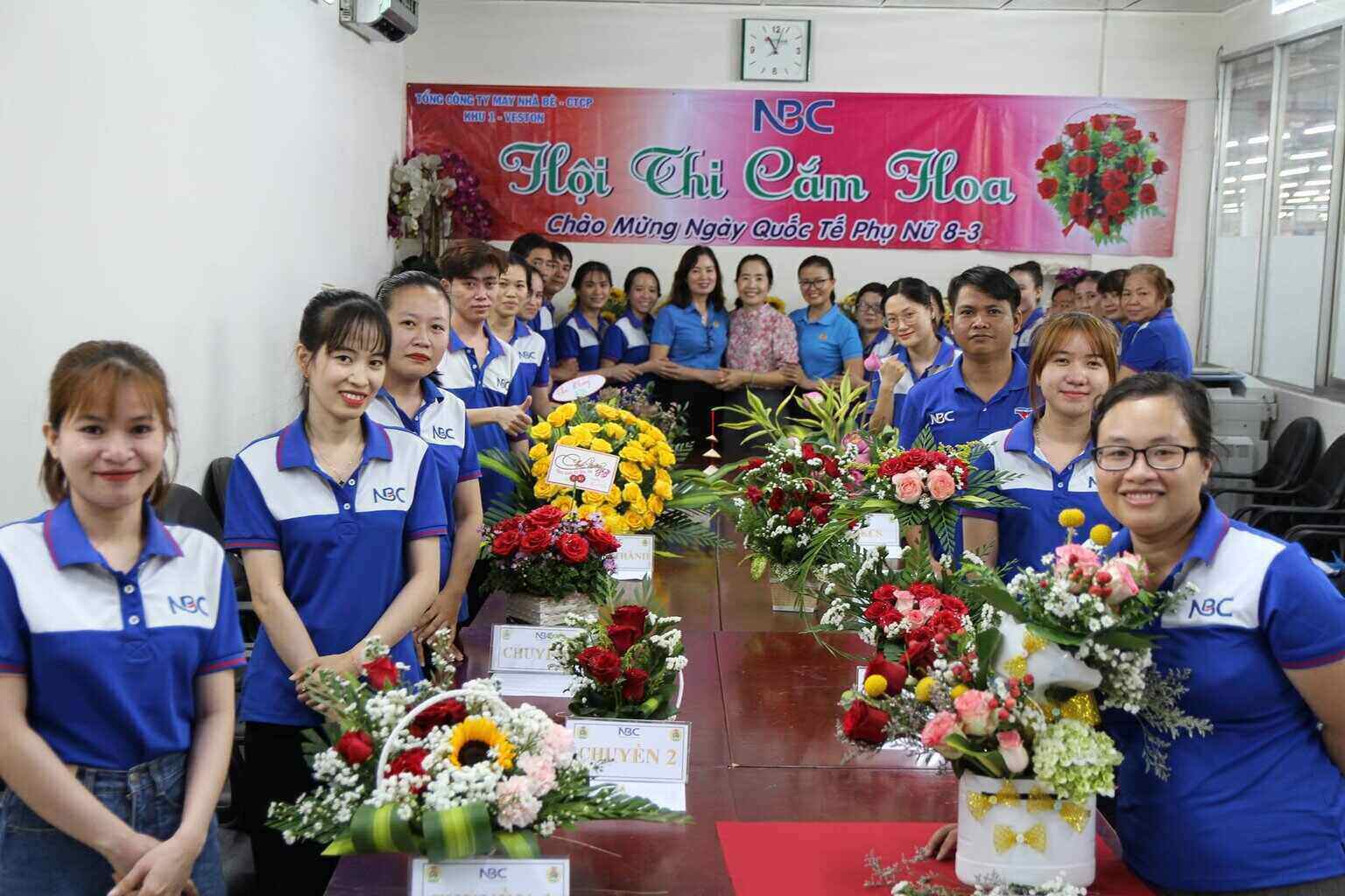 Một hoạt động dành cho công nhân ngành Dệt may Việt Nam dịp 8.3 vừa qua (ảnh minh hoạ). Ảnh: CĐN