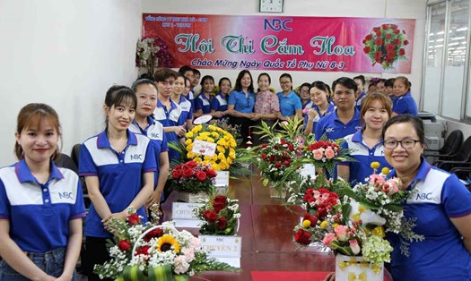 Một hoạt động dành cho công nhân ngành Dệt may Việt Nam dịp 8.3 vừa qua (ảnh minh hoạ). Ảnh: CĐN