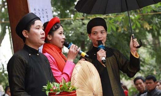 Nghệ thuật Dân ca quan họ Bắc Ninh. Ảnh Hải Nguyễn

