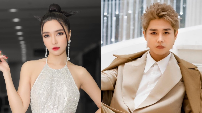 Bích Phương có tin đồn tình cảm với Tăng Duy Tân. Ảnh: Facebook nhân vật.