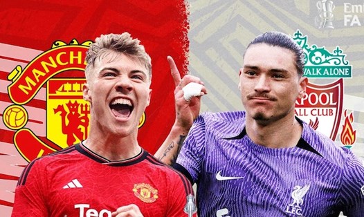Man United tiếp đón Liverpool ở tứ kết FA Cup 2023-2024. Ảnh: FPT Play