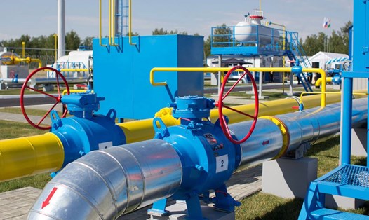 Đường ống dẫn khí Nga của Gazprom. Ảnh: Gazprom
