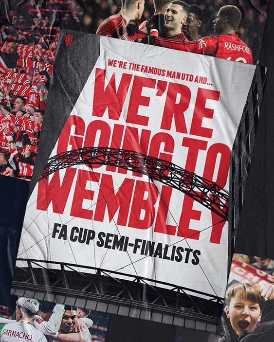 Mùa này, Man United lại được đến tranh tài ở Wembley. Ảnh: Manchester United