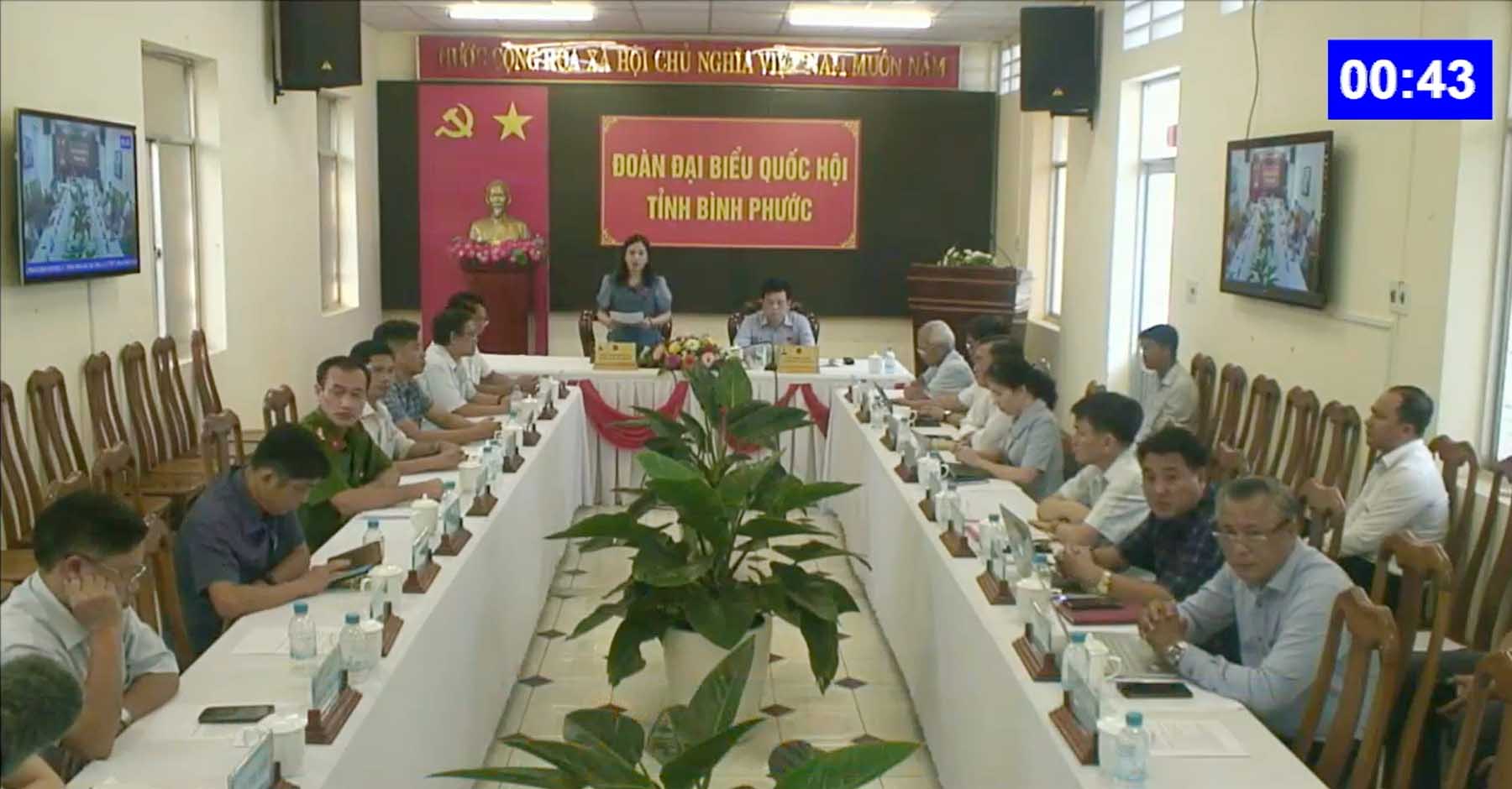 Đại biểu Điểu Huỳnh Sang - Đoàn ĐBQH tỉnh Bình Phước. Ảnh: Phạm Thắng