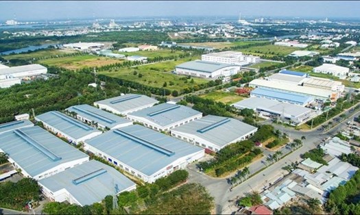 Một khu công nghiệp trên địa bàn tỉnh Khánh Hòa. Ảnh: Hữu Long