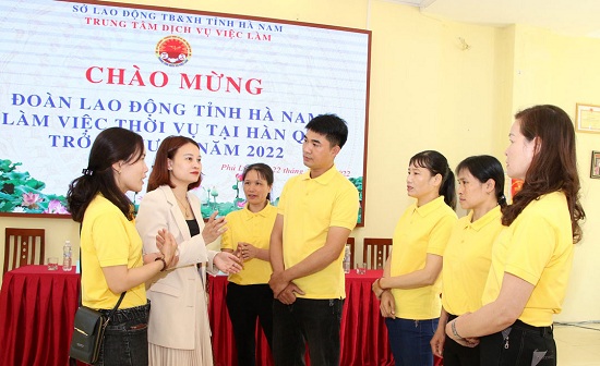 Lao động nông nghiệp của Hà Nam được đánh giá cao tại Hàn Quốc