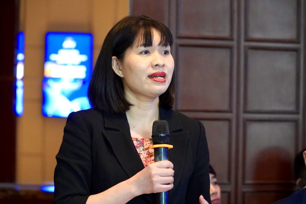 Bà Đinh Thị Thu Thuỷ - Phó vụ trưởng Vụ Pháp chế, Bộ Y tế. Ảnh: Vân Trang