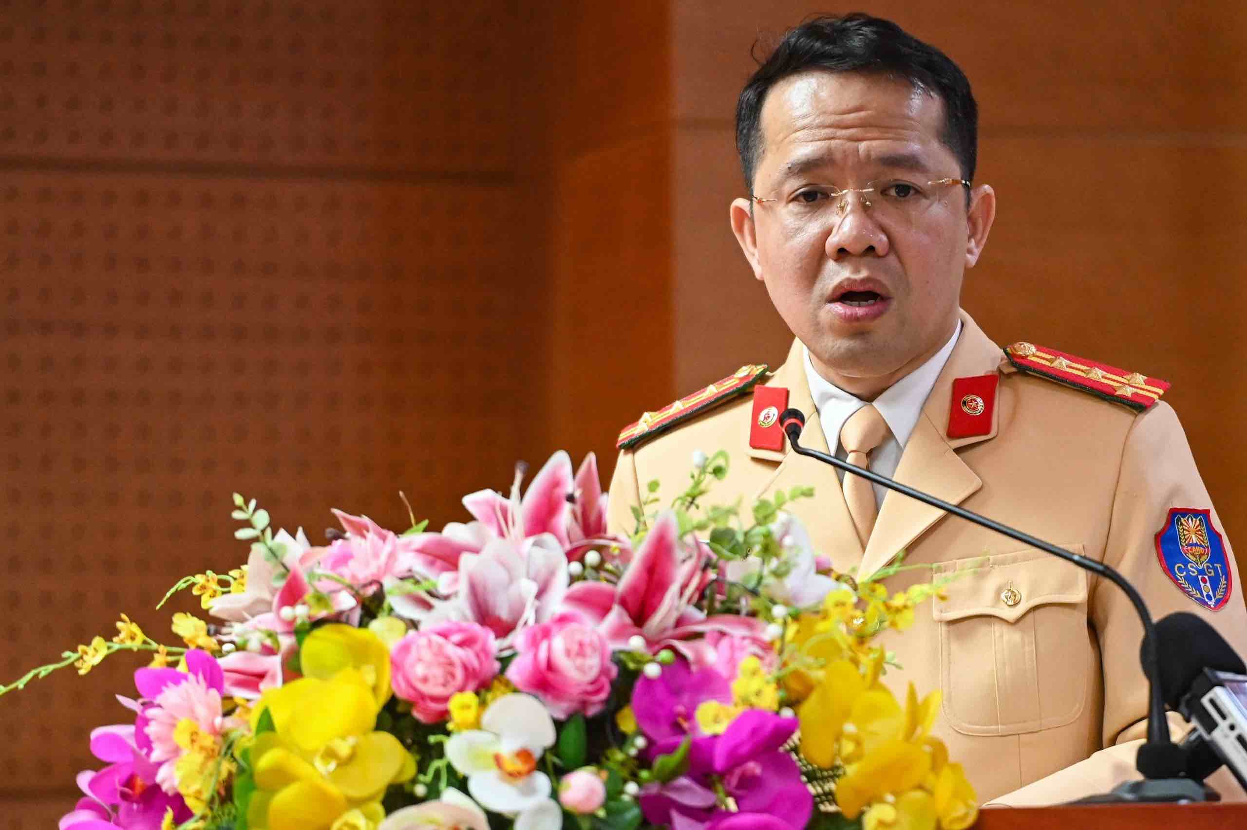 Đại tá Nguyễn Quang Nhật - Trưởng phòng 3, Cục CSGT, Bộ Công an. Ảnh: Cục CSGT