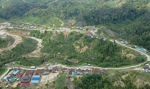 Huyện Kon Plông (tỉnh Kon Tum) đã ghi nhận tổng cộng 48 trận động đất từ đầu năm đến nay. Ảnh: Đức Nhật 