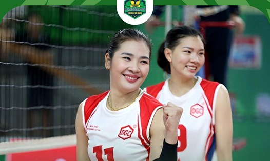 Hóa chất Đức Giang Lào Cai thắng 3-2 trước Than Quảng Ninh ở lượt trận thứ 3 vòng 1 giải bóng chuyền vô địch quốc gia 2024. Ảnh: Bóng chuyền Việt Nam