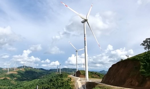 Dự án Nhà máy điện gió Amaccao Quảng Trị 1 xin bán 50% cổ phần cho công ty nước ngoài. Ảnh: Hưng Thơ