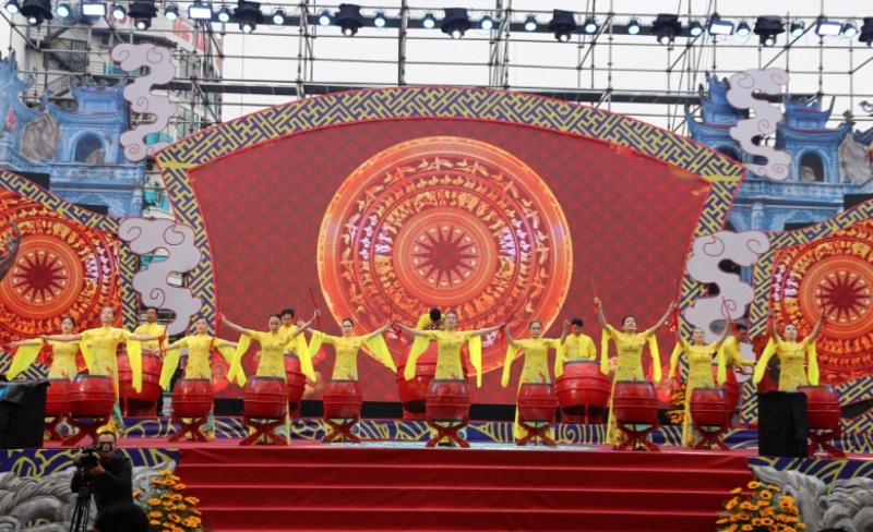 Hải Dương khai mạc lễ hội Đền Tranh 2024. Ảnh: Cổng TTĐT Hải Dương