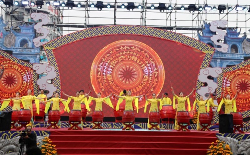 Hải Dương khai mạc lễ hội Đền Tranh 2024. Ảnh: Cổng TTĐT Hải Dương