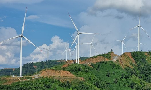 Dự án Nhà máy Điện gió AMACCAO Quảng Trị 1. Ảnh: Hưng Thơ