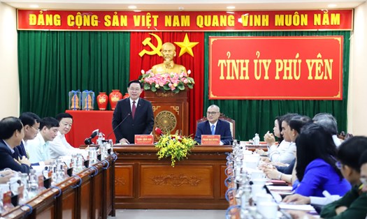 Phú Yên kiến nghị Chủ tịch Quốc hội gỡ khó cho các dự án sai sót trước đây. Ảnh: Sở TTTT Phú Yên