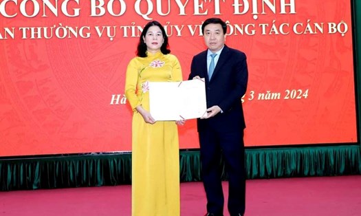 Tân Bí thư Thành ủy Hà Giang. Ảnh: CTT Hà Giang