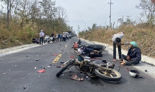 Tai nạn giao thông tại tỉnh Gia Lai. Hình minh họa 