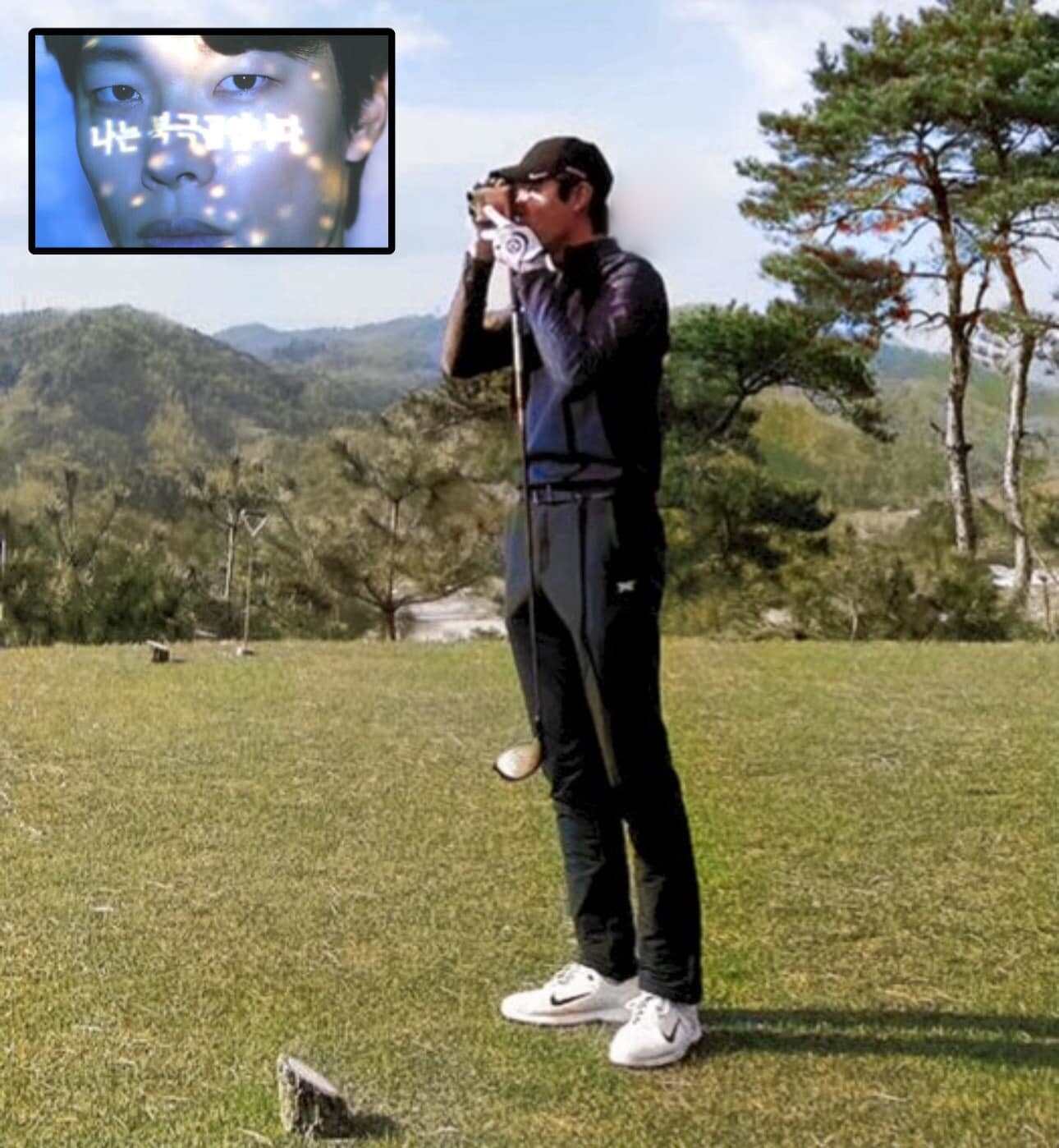 Ryu Jun Yeol là đại sứ bảo vệ môi trường nhưng đam mê chơi golf - môn thể thao gây tranh cãi vì hủy hoại môi trường. Ảnh: Naver