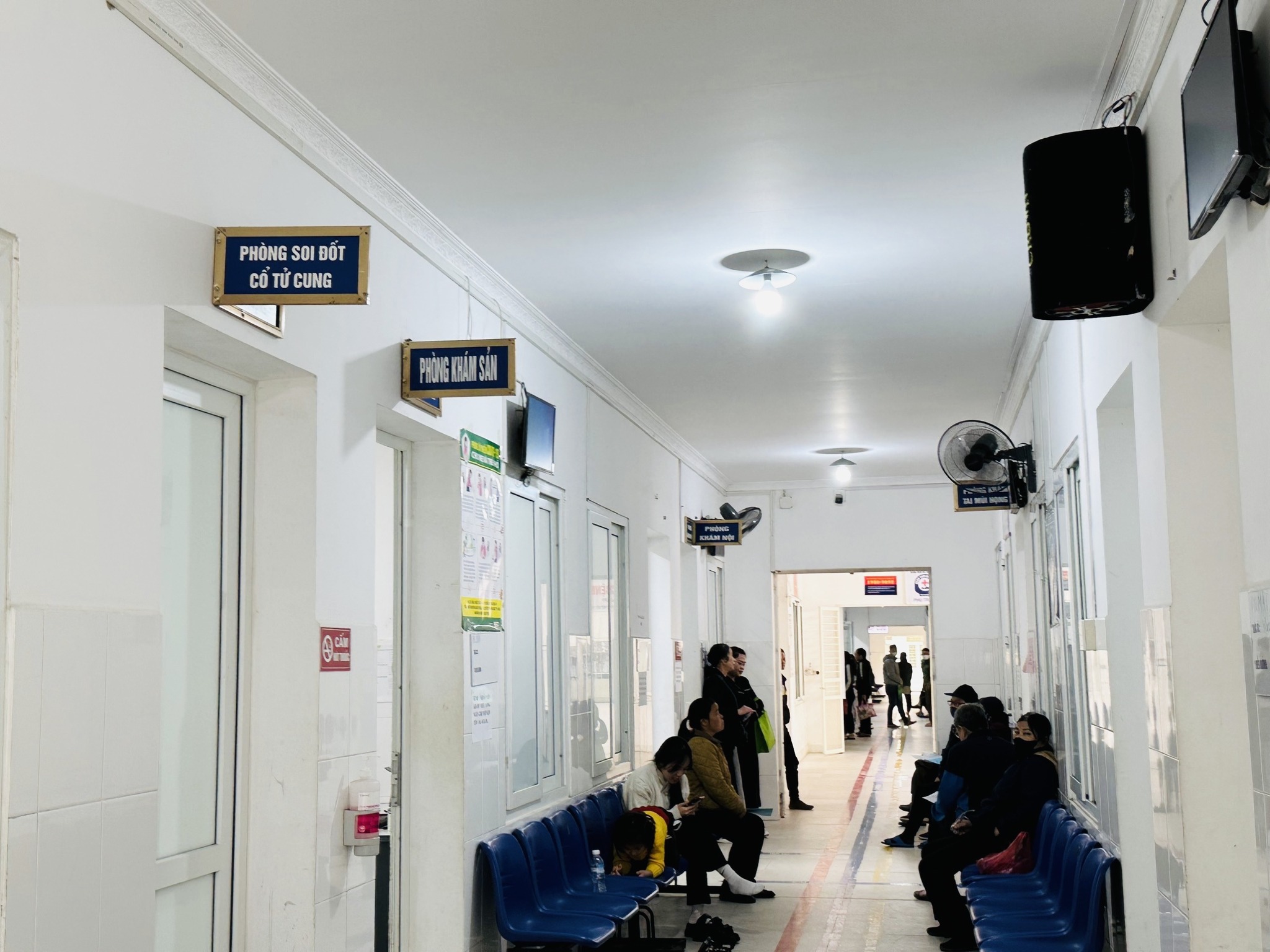 Khoa Phụ sản - Bệnh viện đa khoa tỉnh Cao Bằng - nơi cấp cứu cho người bệnh. Ảnh: BVCC