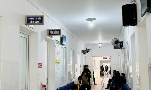 Khoa Phụ sản - Bệnh viện đa khoa tỉnh Cao Bằng - nơi cấp cứu cho người bệnh. Ảnh: BVCC