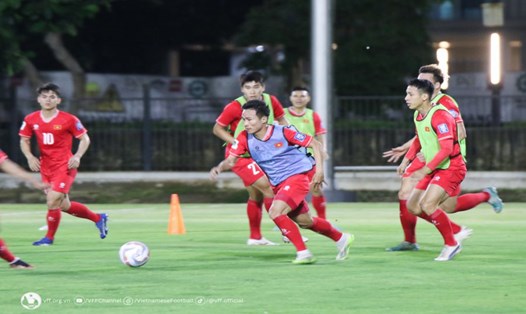 ĐT Việt Nam đặt mục tiêu có điểm trên sân Indonesia. Ảnh: AFC