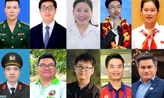 10 gương mặt trẻ Việt Nam tiêu biểu năm 2023. Ảnh: BTC