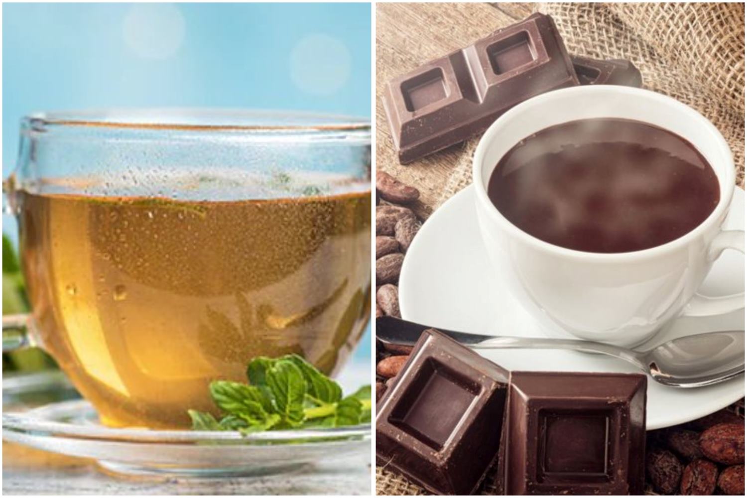 Đồ uống giúp giảm đau bụng do kỳ kinh nguyệt. Đồ họa: Thanh Thanh